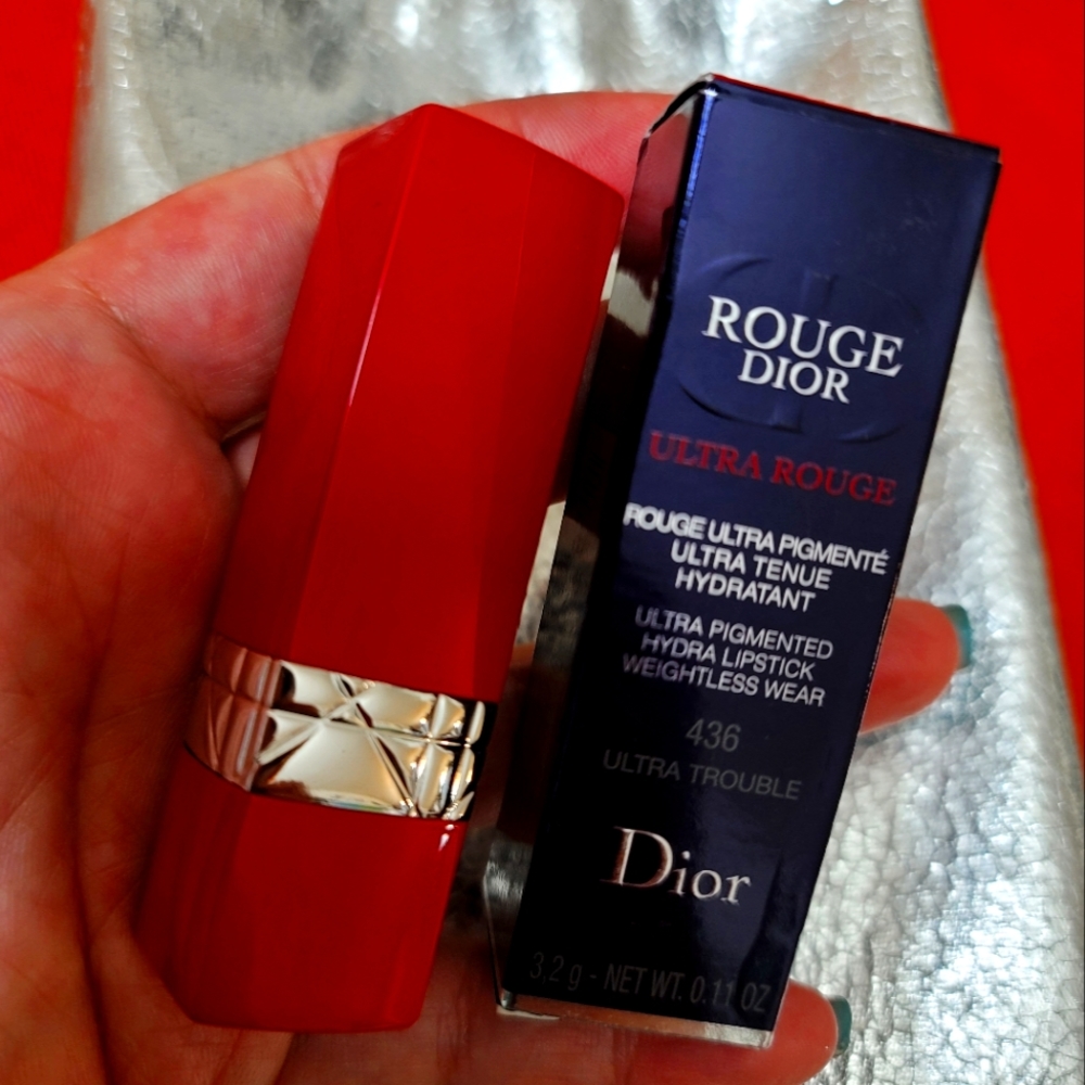 NWT Rouge Dior Ultra Rouge 436 Ultra Trouble